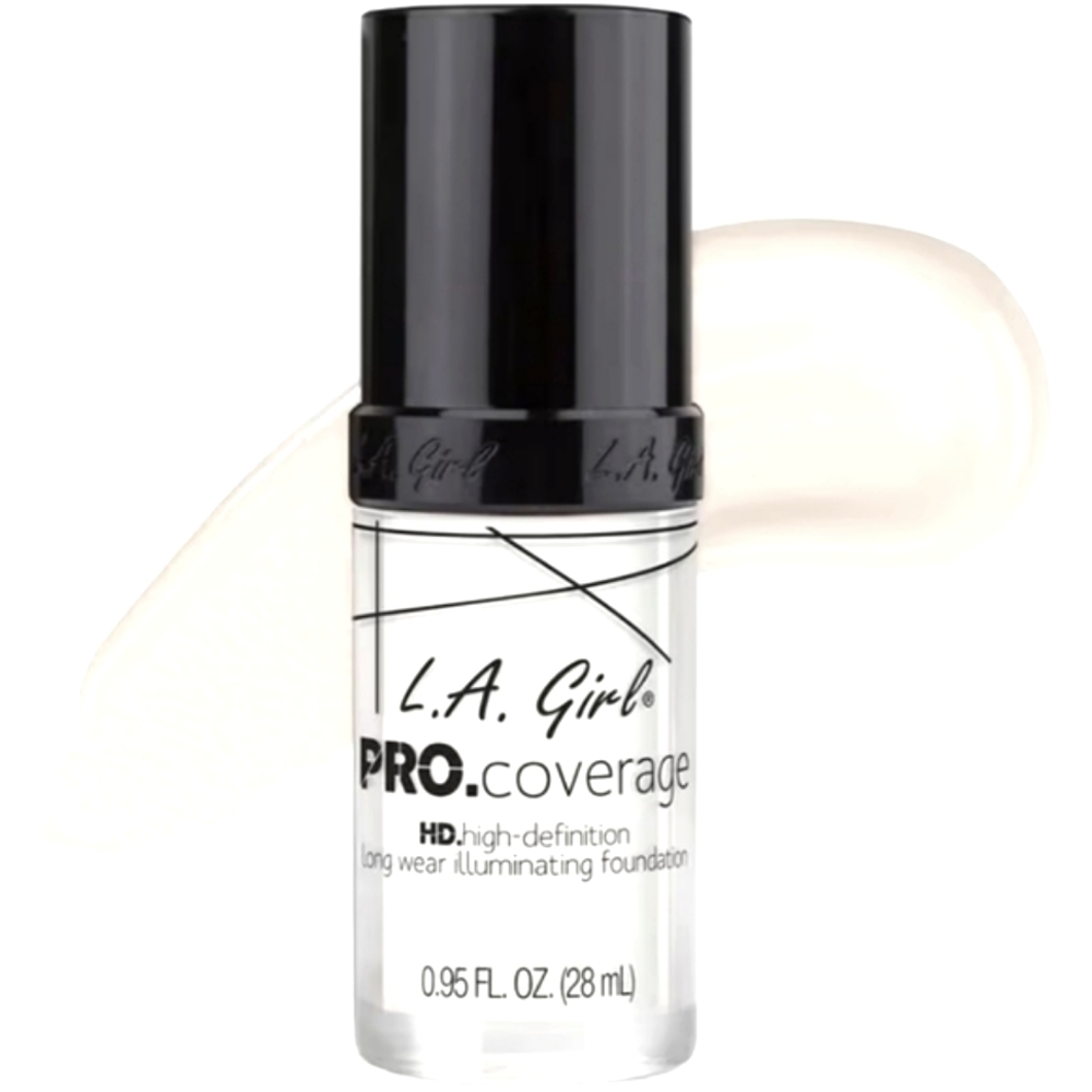 🕷️🐈⬛🕷️ NWT L.A. Girl Pro Coverage White Liquid Foundation - Picture 9 of 13